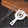 Stainless Steel Bartending Filter Binaural Ice Filter Bar Cocktail Shaker Wire Mixed Ice Strainer Bartender Tools Bar Gadgets