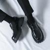 Męskie Skórzane Buty Casual sznurowane Luksusowa Marka Męskie Oddychające Mokasyny Męskie czarne ślubne oksfordy Buty Zapatos Hombre