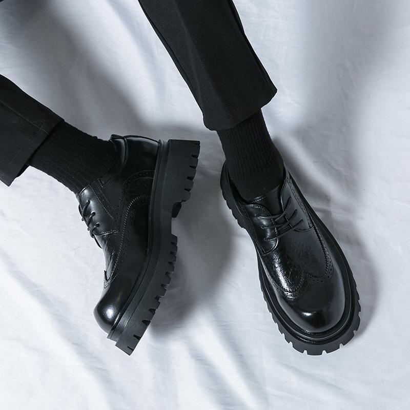 Męskie Skórzane Buty Casual sznurowane Luksusowa Marka Męskie Oddychające Mokasyny Męskie czarne ślubne oksfordy Buty Zapatos Hombre