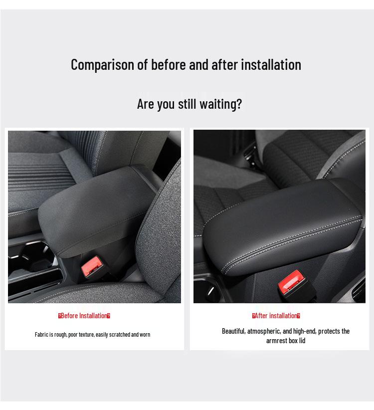 Kryt loketní opěrky pro Golf modely 09-20: Prémiová supervláknová kůže, ochrana odolná proti opotřebení