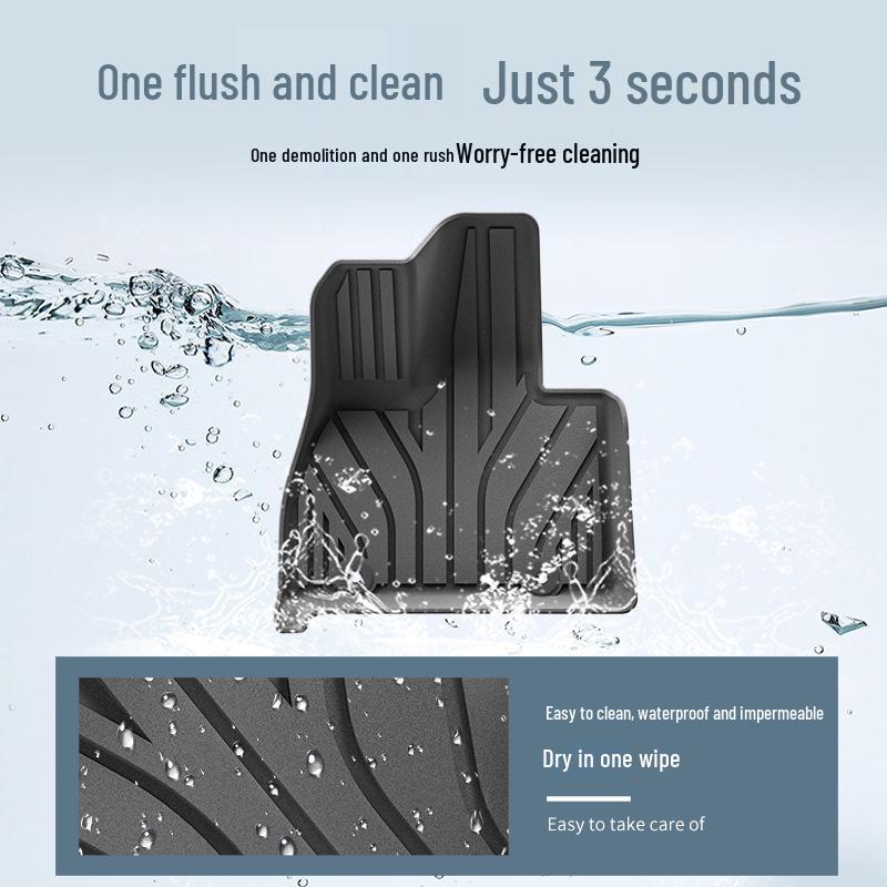 Waterproof TPE Floor Mats, Trunk Mats & Eco-friendly Seat Back Cushions for 25 BYD Models