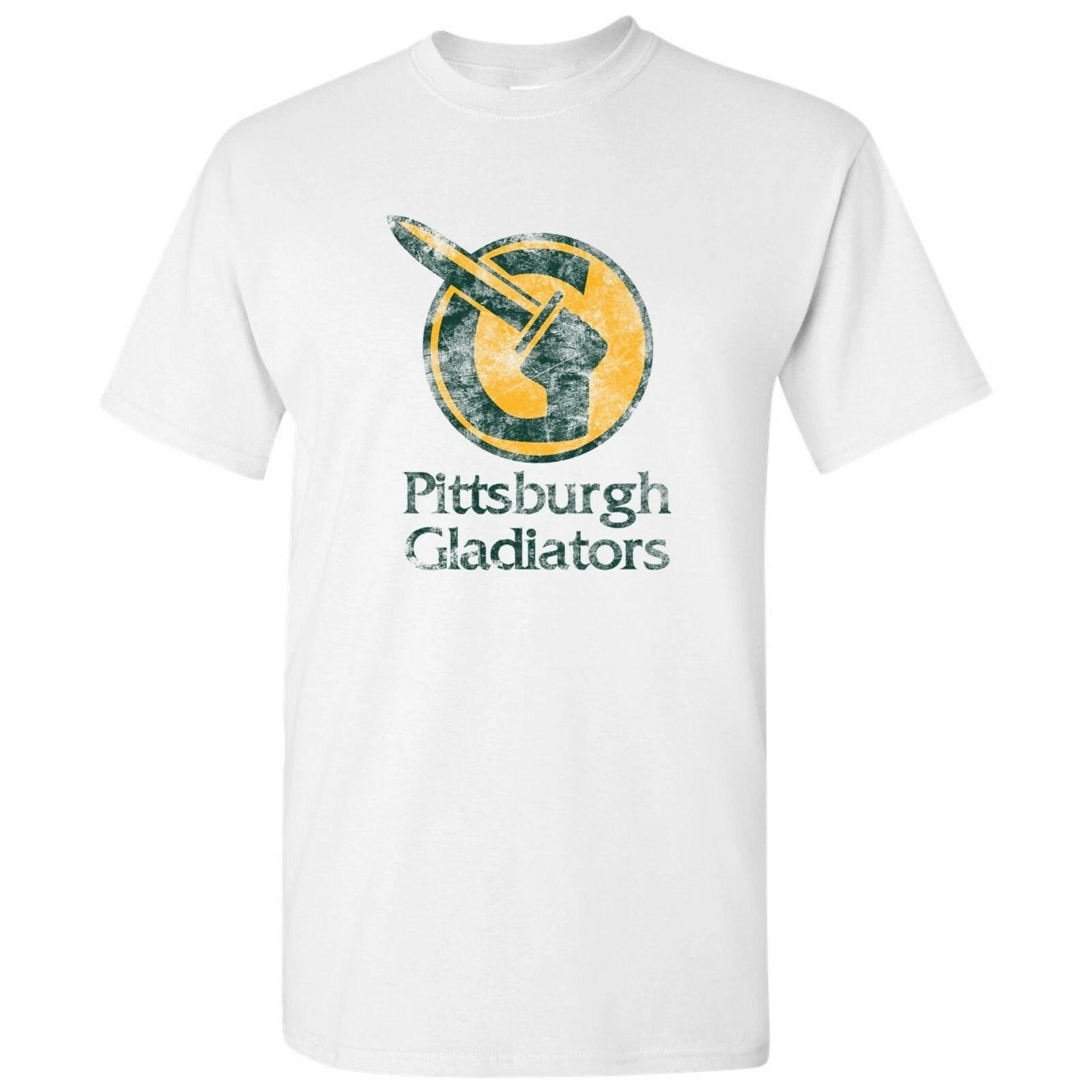 AFL Pittsburgh Gladiators UGP Classics Basic Cotton T-Shirt - White L