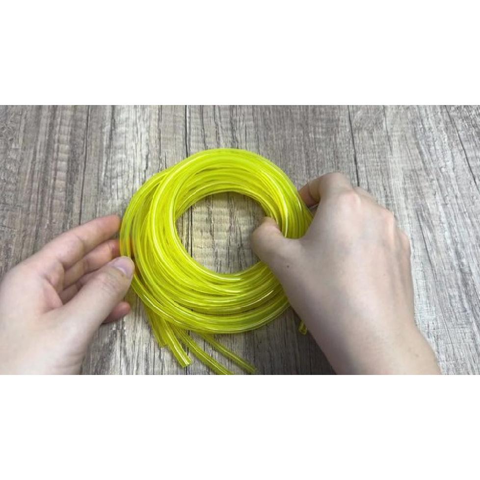 4 Größen 16 Fuß Kraftstoffleitungsschlauch Benzinleitung Chaaw Gemeinsamer Freischneider 2-Takt