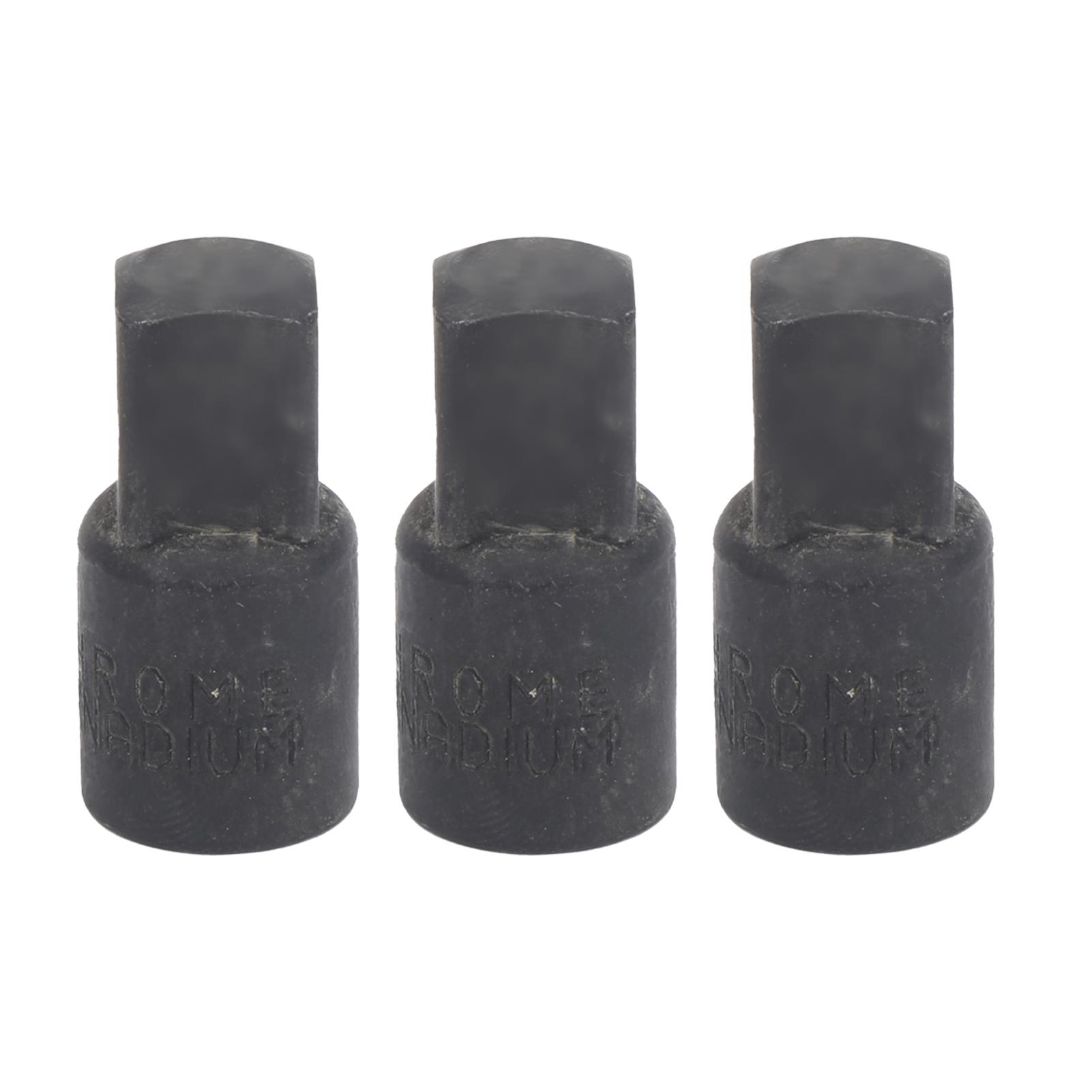 

3Pcs Socket Adapter 3 8 to 1 2 Ratchet Wrench Converter High Carbon Steel Conversion Tool