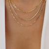 Classic Gold Multilayered Necklace for Women Vintage Silver Geometric Pendant Necklaces Butterfly Choker Jewelry