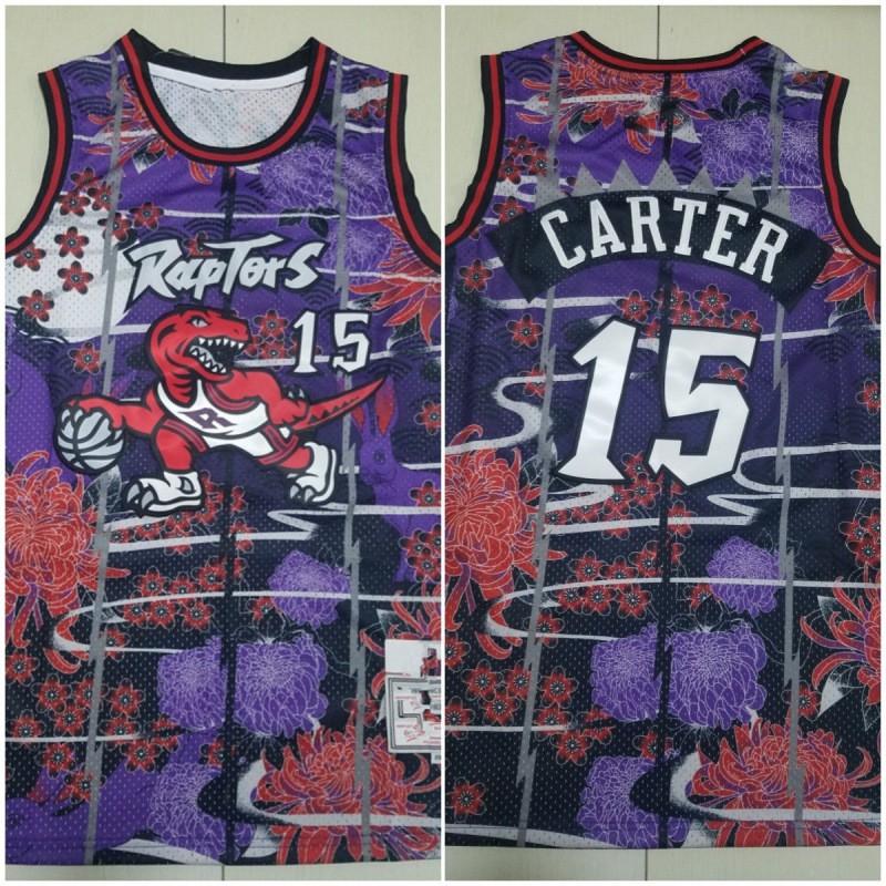 Retro NBA Basketball Trikot Toronto Raptors Vince Carter Tracy McGrady Cleveland Cavaliers Ärmelloses Sportoberteil Herren Damen