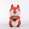 Squirrel Plush Cartoon Toy Cute Stuffed Animal Dolls Decorations Kids Gifts