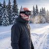 Snowboarding Head Neck Cover Old Man Ski Masque, Winter Funny Full Face Balaclava with Accessories for Men Women Coverage, Realistic Pattern