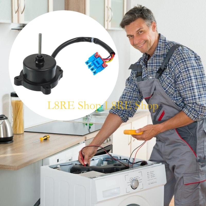 L8RE Quiet Evaporator Fan Motor Refrigerator Cooling Component Replacement Accessorie