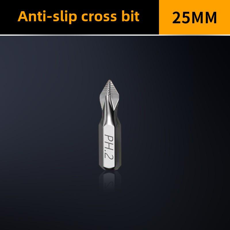 Industrial Grade S2 Steel Magnetic Cross Screwdriver Bit Set Impact Driver Ready