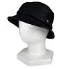 Ausgezeichneter Hut ABBEY Bucket schwarze Wolle Damen Gebraucht