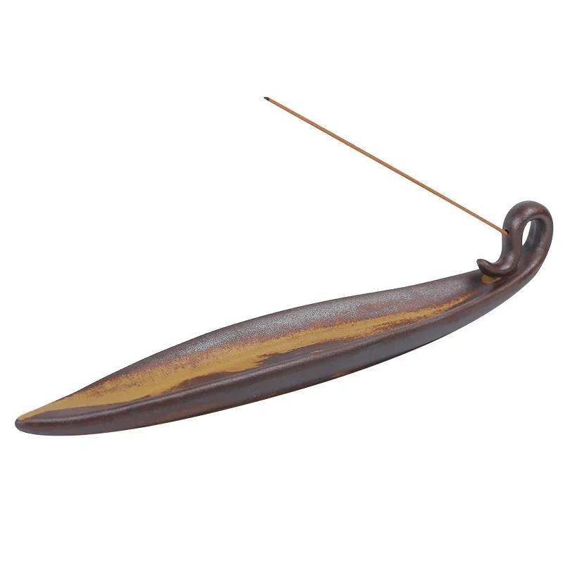 Keramischer horizontaler Räucherstäbchenhalter, Räucherstäbchen, Kreativ, Angeln, Angeln, Aloe-Räucherstäbchen, Räucherstäbchenhalter Großhandel