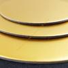 55KF 4pcs/8pcs Round Cake Plates Safe Circle Cardboard Base for Pastry Display Reusable Cupcake Dessert Transport Tray