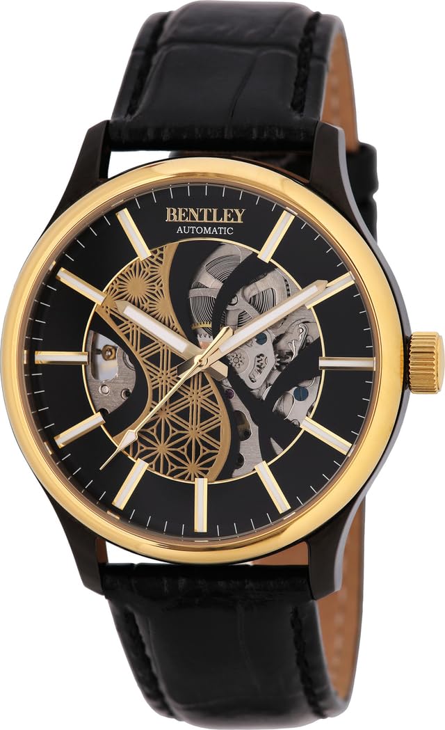 

Automatic watch Japanese pattern analog watch BENTLEY [Clefer] BT-AM320-GD