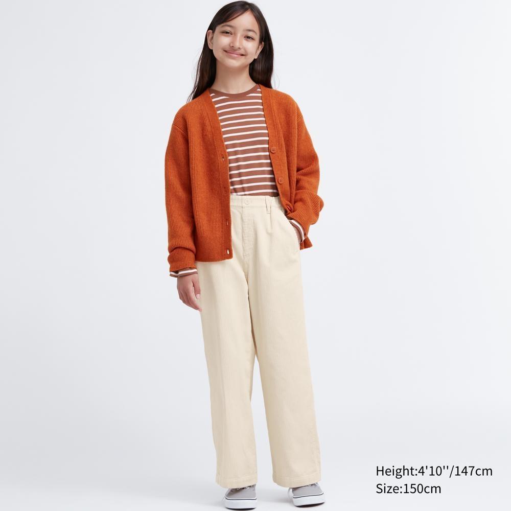 

UNIQLO GIRLS Вельветовые мешковатые штаны