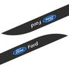 2ks Boční prahové lišty dveří auta Karbonové 3D samolepky Pro Ford Focus Mondeo Kuga Fiesta MK7 Escort Explorer Edge 2 4 MK2 MK4