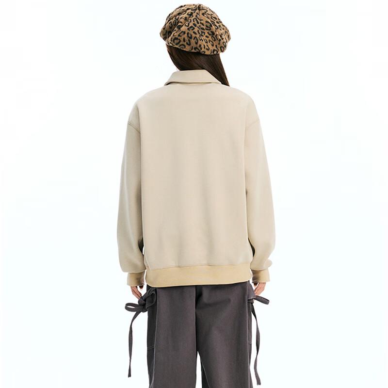 Fingercroxx IT Herren Fleece-gefüttertes Polo-Sweatshirt