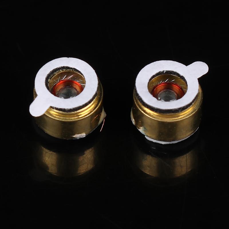 2Pcs 6Mm Earphone Replacement Speaker Unit Heavy Bass Earphone Speakers For Bluetooth Earbuds Headphones Repair Parts