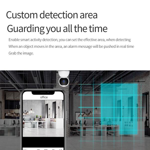 High Quality 1080P Infrared Night Vision IP Camera Wireless Wifi Camera Pan Tilt Surveillance Camera CCTV System P2P Phone Remote Control