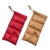Down Jacket Quilted Padded Eyeglass Case Drawstring Soft Spectacle Case Shockproof Lightweight Sunglasses Storage Bag Outdoor