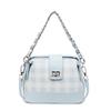 New summer women's bag shoulder armpit bag messenger bag simple plaid small square bag versatile handbag