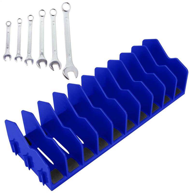 Practical Plier Organizer Rack Holds Up To Ten Pliers Drawer Toolbox Sturdy Pliers Tool Organizer Storage Rack Space-Saving