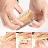 Pig Mane Nail Dust Brush Nail Cleaning Brush, Pig Bristle Remove Hair, Tool Brush Dust Care Sur M1Y2