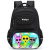 Rhythm Box Sprunki Gioco Zaino Anime Zaino Studente Zaino Scolastico Borsa Multifunzionale