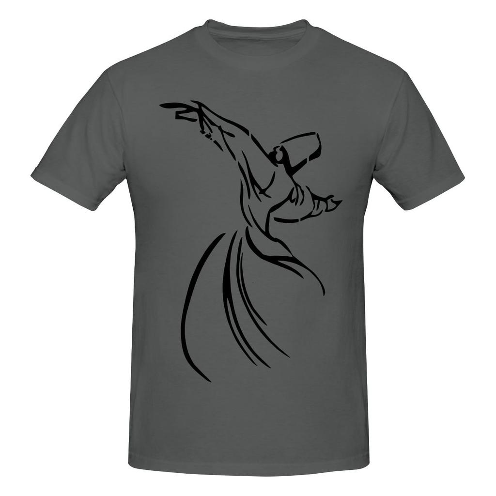 Whirling Dervish Art Sufi Mystic Art American Style Tshirt Urban Commuting Antipilling Tee
