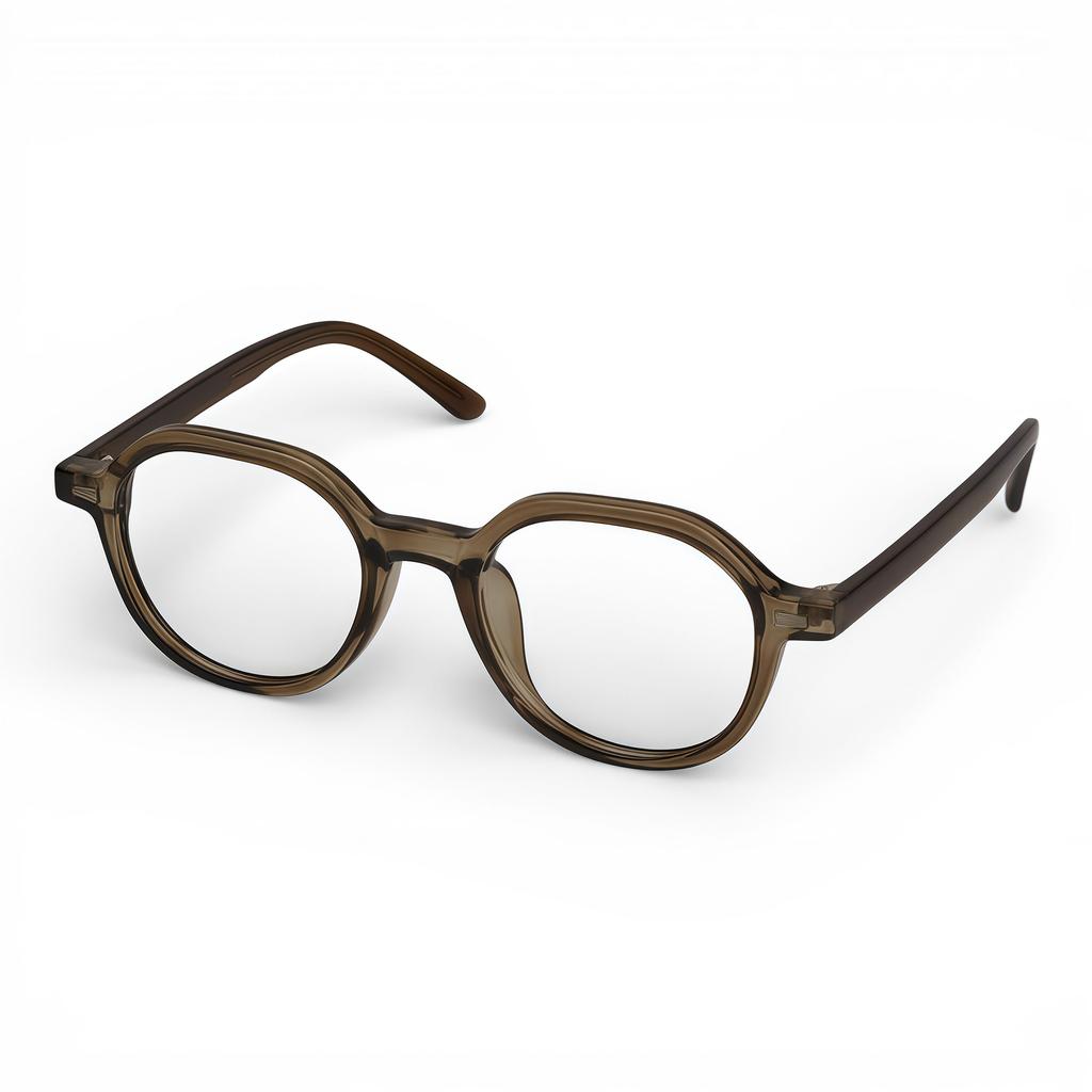 Adije Vayne (Khaki) Yu1008 Eyeglass Frames Horn-Rimmed
