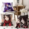 1pc Anime Touken Ranbu Kai Pillow Case Fashion Square Pillowcase Bedroom Sofa Room Ins Decoration Leisure