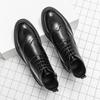 Stylish Casual Leather Ankle Boots for Men All-match Outdoor Man Motorcycle Boots Non-Slip Walking Shoes Sneakers High Top Botas