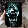 HD Tin Sign Alien Xenomorph Vintage Retro Metal Tin Sign for Movie Fan Wall Decor