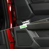 Front & Rear Door Speaker Horn Frame Trim Cover For Ford F150 + Carbon Fiber