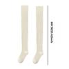 Fashion Women Knee Socks Soft Splicing Stockings High Tube Thermal Autumn Winter Korean Preppy Casual Style Socks