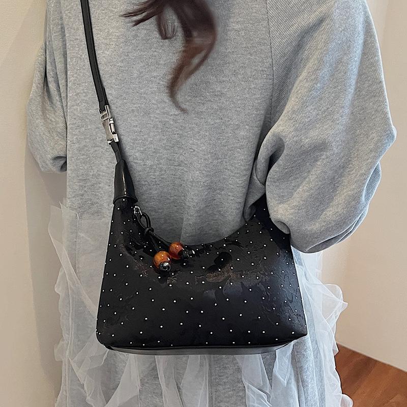 Popular New Chinese Style Handbag 2025 Summer New Butterfly Embroidery Trend Fashion Shoulder Messenger Bag