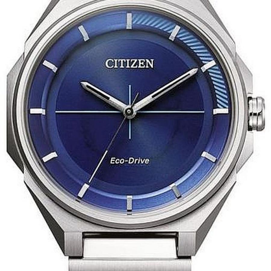 Citizen Men's Citizen Eco-Drive Steel Blue Solar Power Watch BJ6531-86L