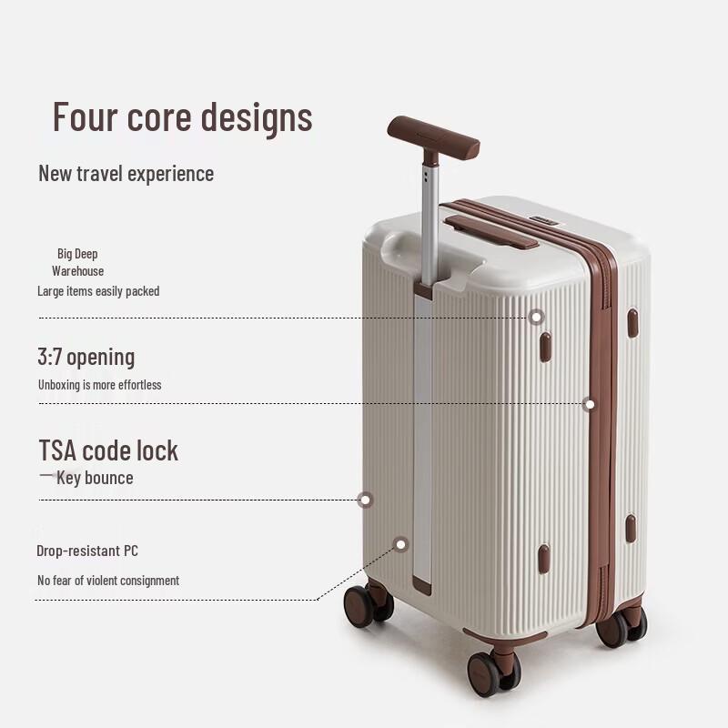 OIWAS Pioneer Series 20-inch Hardshell Suitcase