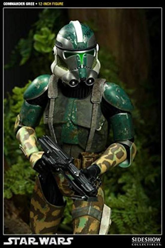 Sideshow Collectibles Militaries of Star Wars 12 Inch Deluxe Action Figure Commander Gree 41st Elite Corps