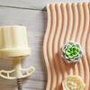 Flower Shaped Plastic Mooncake Stamps Mooncake Moulds DIY Baking Accessories