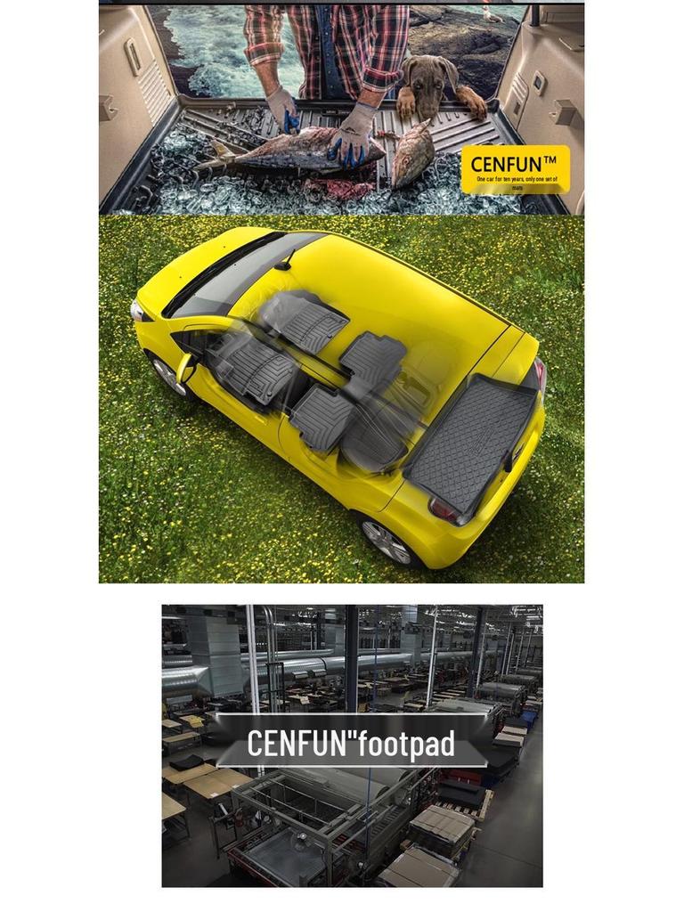 Eco-Friendly TPE Waterproof Non-Slip Floor Mats for New Dodge Ram