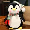 Christmas Penguin Scarf Plush Toy - Festive Decoration & Kids' Gift
