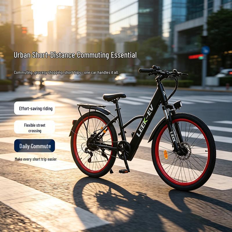 26-inch Lithium Battery Mountain Bicycle for Adults & Students – Shock Absorbing, Ideal for Outdoor Riding & City Commuting