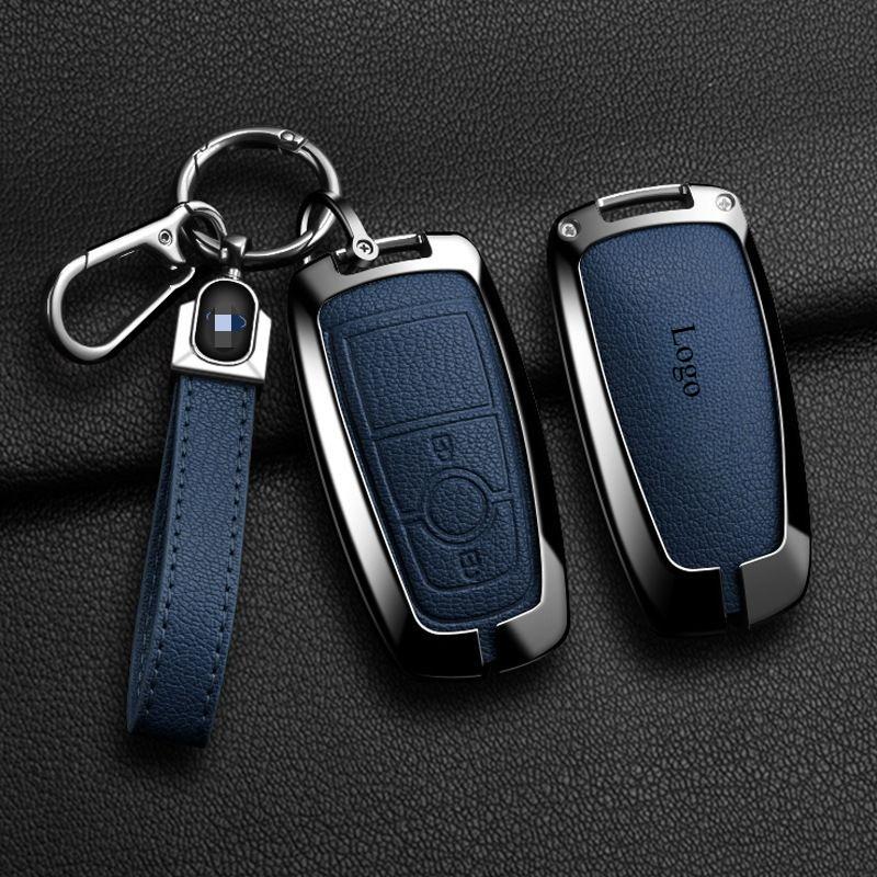 Pu Leather Car Key Cover for Ford Vehicles Focus/ Fiesta/EcoSport/Mondeo/ Kuga/ Edge