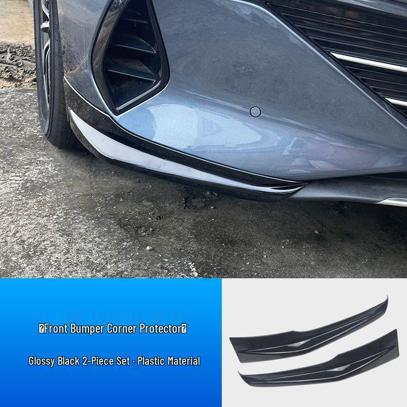 BYD Seal 06DMI Front Bumper Protector Kit: Anti-Collision Strip & Splitter Upgrade For Seal 06 DM-i Hybrid