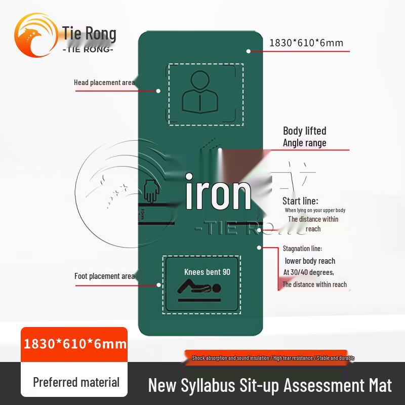 Tiejung New Syllabus Abdominal Training & Assessment Mat