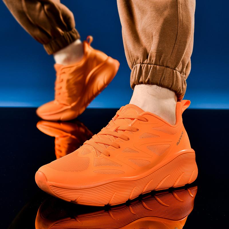 Women Men's Sneakers Lightweight Athletic Shoe Cushioning Casual Sports Walking Running Shoes Tennis Design Outsole Large Size46