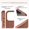 High End Official Magnetic Woven Strap Phone Case For Orginal For Iphone 17 Pro Max Phone Crossbody Lanyard And No Logo Phone Case