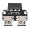 Plug and Play USB Extension Adapter Dual Port Dual USB 3.0 Port Adapter  Internal Expansion
