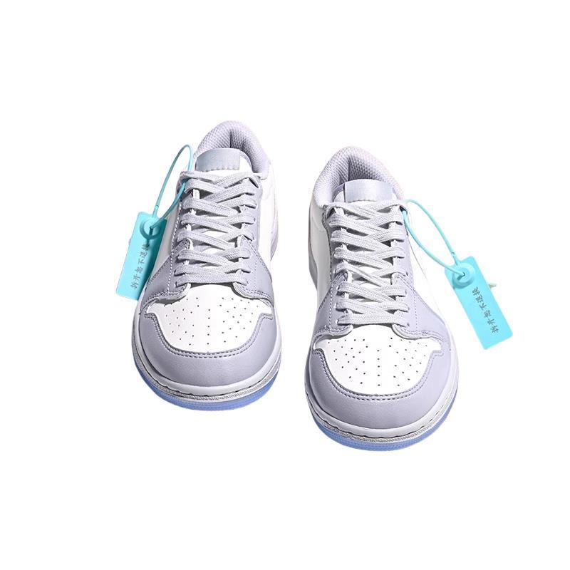 Białe buty męskie Air Force One Low-Top & Damskie modne buty AF do jazdy na deskorolce w kolorze pszenicznym